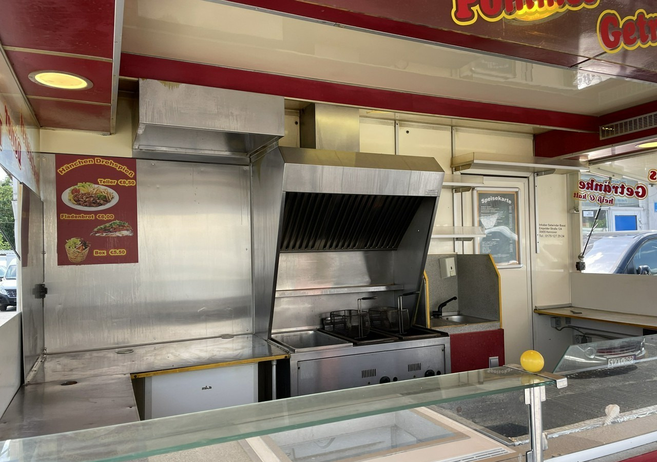 Toitlustus haagis Inna Inny Autosklep Imbis Grill Gastronomiczny Food Truck Foodtruck sklep bar: pilt 7