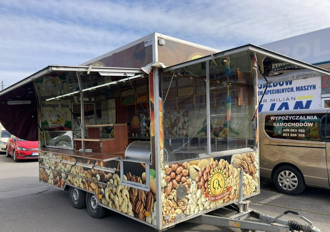 Inna Inny Przyczepa Autosklep Gastronomiczny Foodtruck Food Truck Sklep 2012 - Toitlustus haagis: pilt 1 Inna Inny Przyczepa Autosklep Gastronomiczny Foodtruck Food Truck Sklep 2012 - Toitlustus haagis: pilt 1