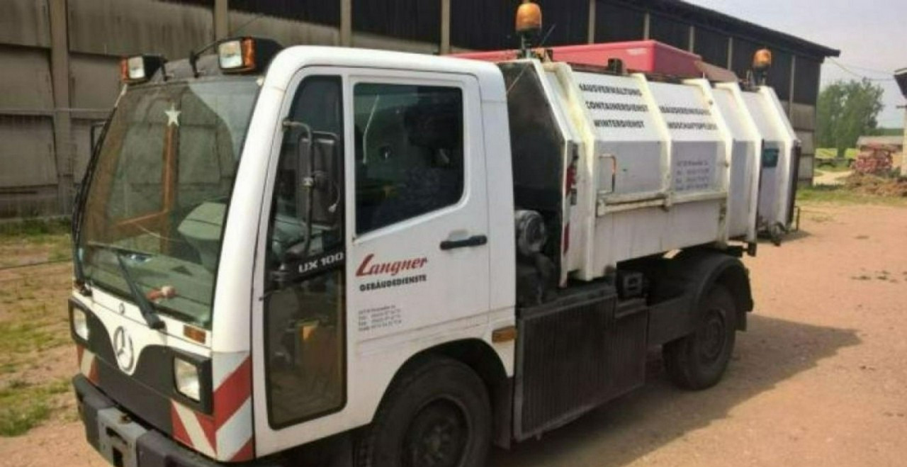 Inna Inny Unimog UX100 Śmieciarka wywrotka prasa - Prügiauto: pilt 1 Inna Inny Unimog UX100 Śmieciarka wywrotka prasa - Prügiauto: pilt 1