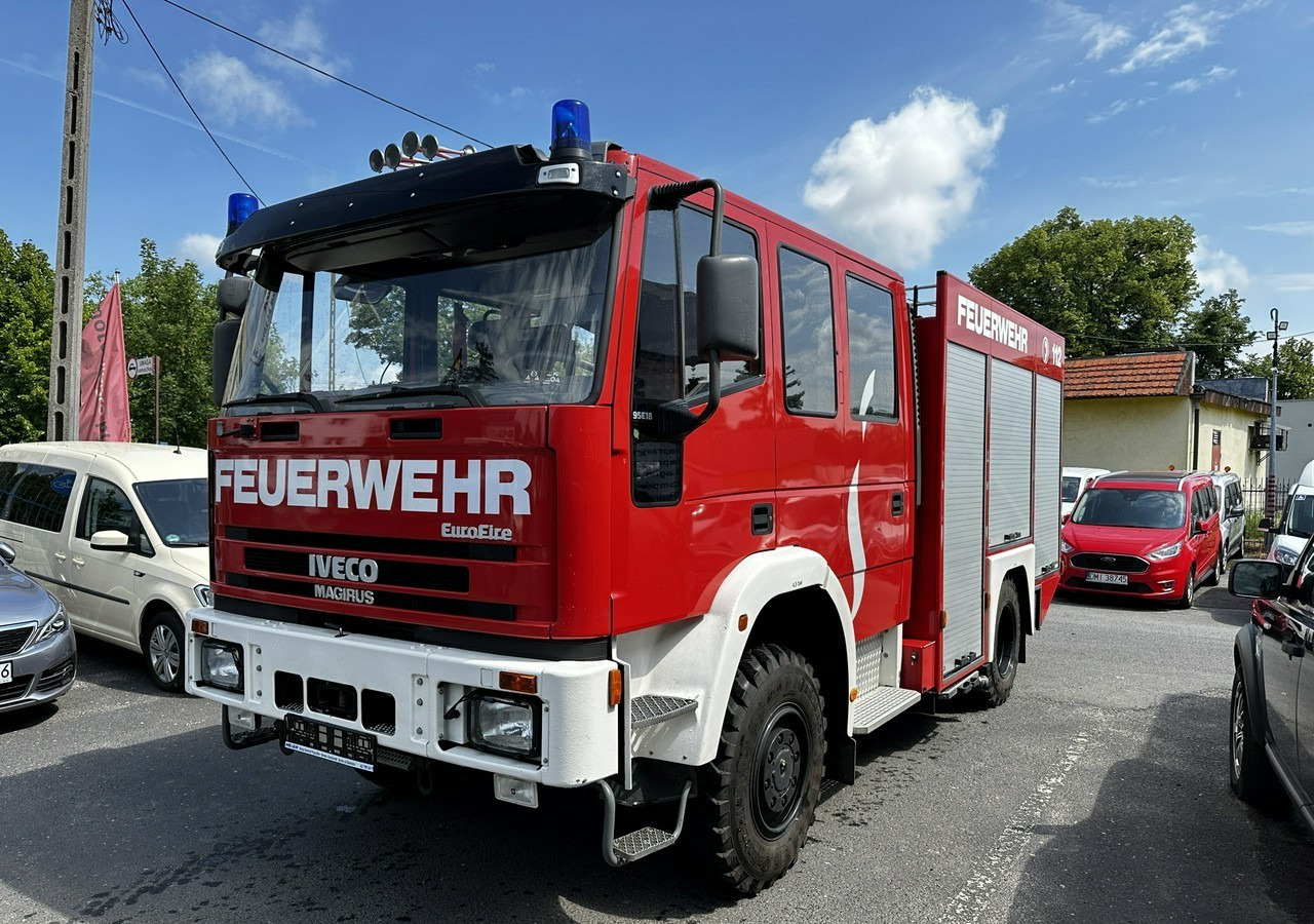 Iveco Inny Iveco Iveco Magirus FF95E Straż Pożarna Gaśnicza 4X4 Metz 96 jak Nowa - Tuletõrjeauto: pilt 1 Iveco Inny Iveco Iveco Magirus FF95E Straż Pożarna Gaśnicza 4X4 Metz 96 jak Nowa - Tuletõrjeauto: pilt 1