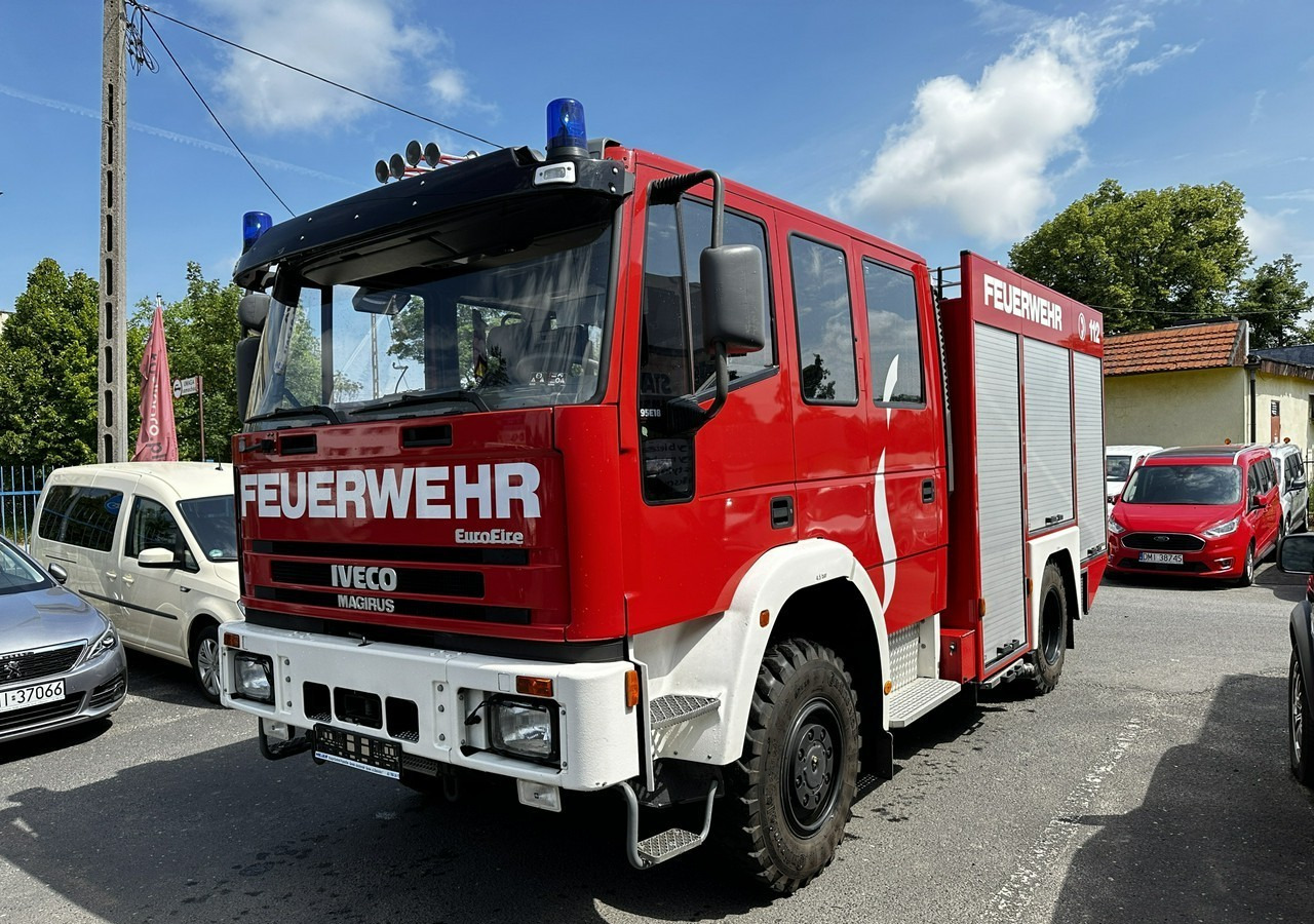 Tuletõrjeauto Iveco Inny Iveco Iveco Magirus FF95E Straż Pożarna Gaśnicza 4X4 Metz 96 jak Nowa: pilt 8