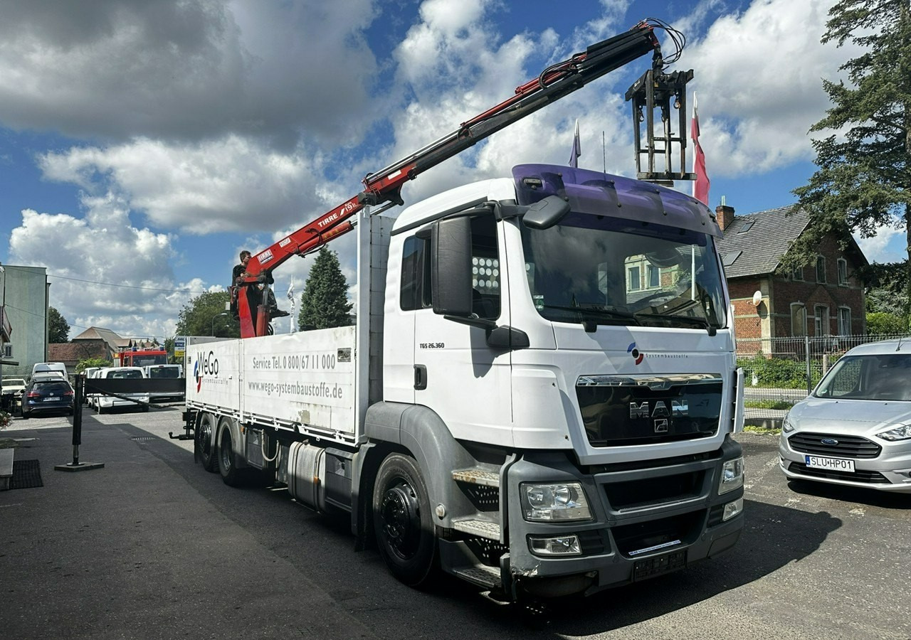 MAN Inny MAN MAN TGS 26.360 Skrzynia HDS + hwytak 2008 - Madelveok/ Platvormveok, Kraanaga veoauto: pilt 2 MAN Inny MAN MAN TGS 26.360 Skrzynia HDS + hwytak 2008 - Madelveok/ Platvormveok, Kraanaga veoauto: pilt 2