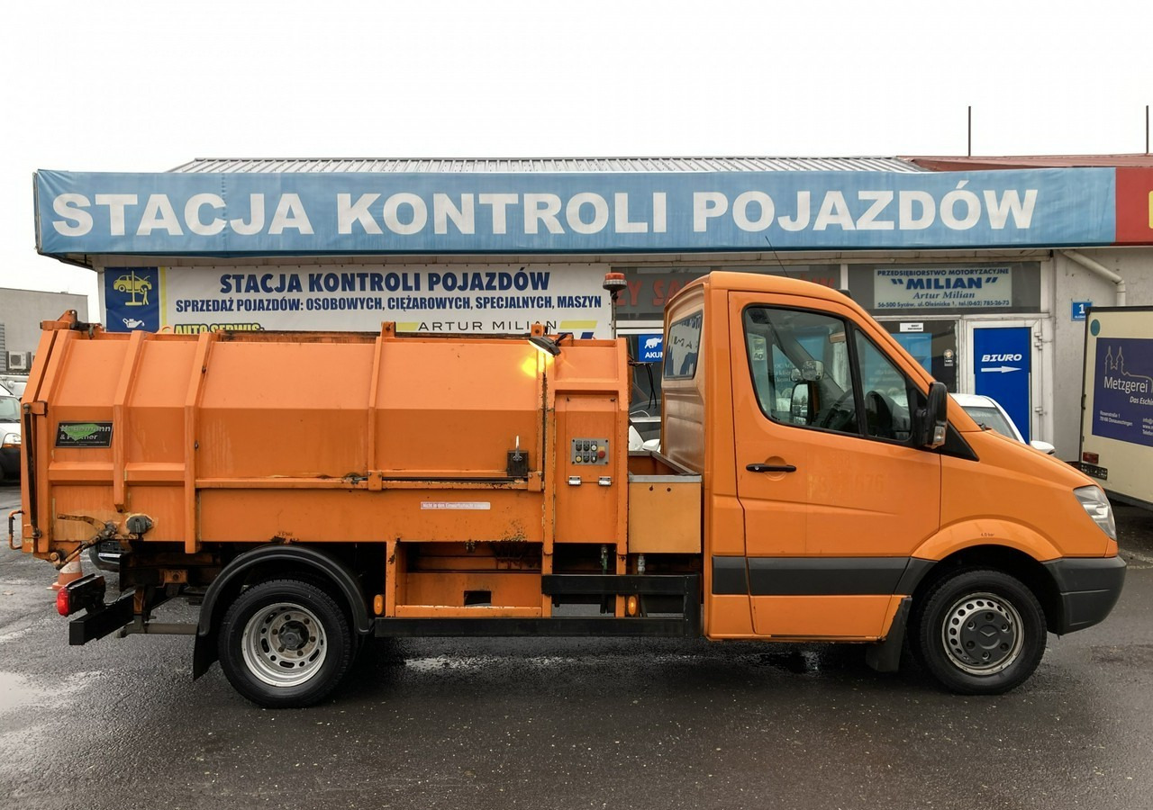 Mercedes-Benz Sprinter Sprinter 513 Śmieciarka Prasa 2010 - Prügiauto: pilt 1 Mercedes-Benz Sprinter Sprinter 513 Śmieciarka Prasa 2010 - Prügiauto: pilt 1
