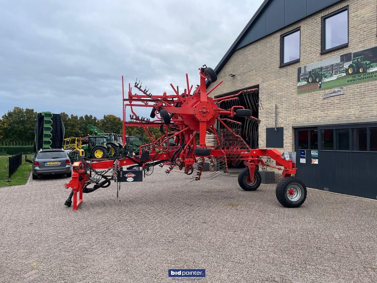 Kuhn GA8521 - Kaarutaja/ Reha: pilt 3 Kuhn GA8521 - Kaarutaja/ Reha: pilt 3