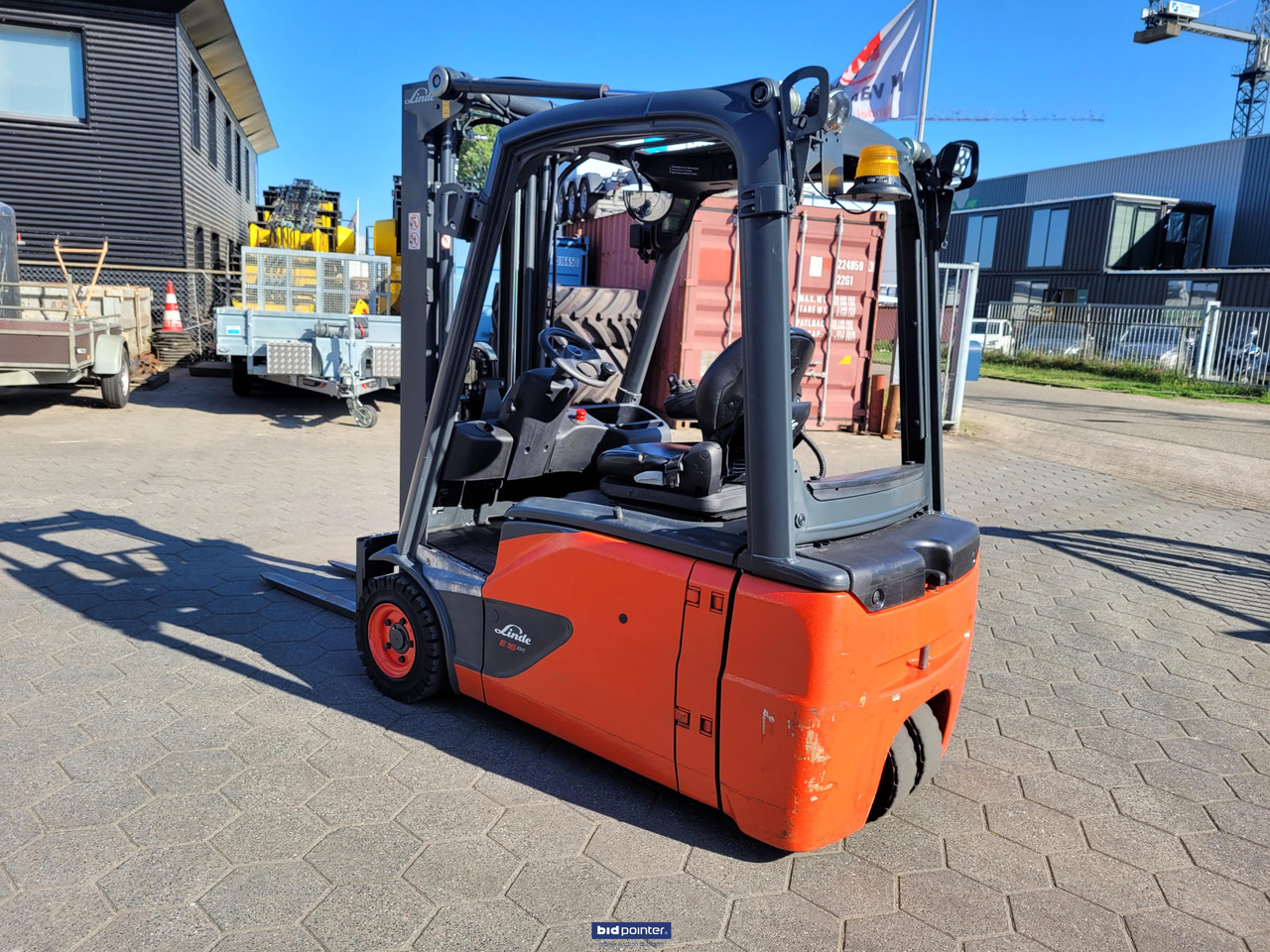 Linde E 16 -02 elektrische heftruck 3 delige mast - Elektritõstuk: pilt 3 Linde E 16 -02 elektrische heftruck 3 delige mast - Elektritõstuk: pilt 3