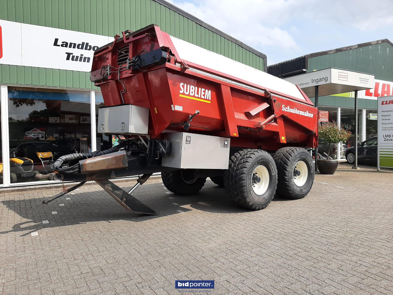 Schuitemaker Subliem 200 zandkipper / gronddumper - Põllutöö tõstuk-järelhaagis/ Kallur: pilt 2 Schuitemaker Subliem 200 zandkipper / gronddumper - Põllutöö tõstuk-järelhaagis/ Kallur: pilt 2