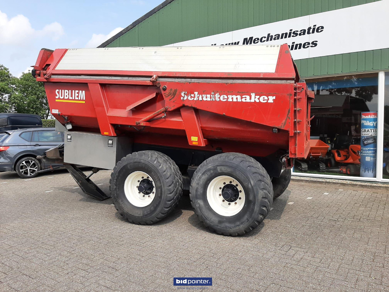 Schuitemaker Subliem 200 zandkipper / gronddumper - Põllutöö tõstuk-järelhaagis/ Kallur: pilt 3 Schuitemaker Subliem 200 zandkipper / gronddumper - Põllutöö tõstuk-järelhaagis/ Kallur: pilt 3