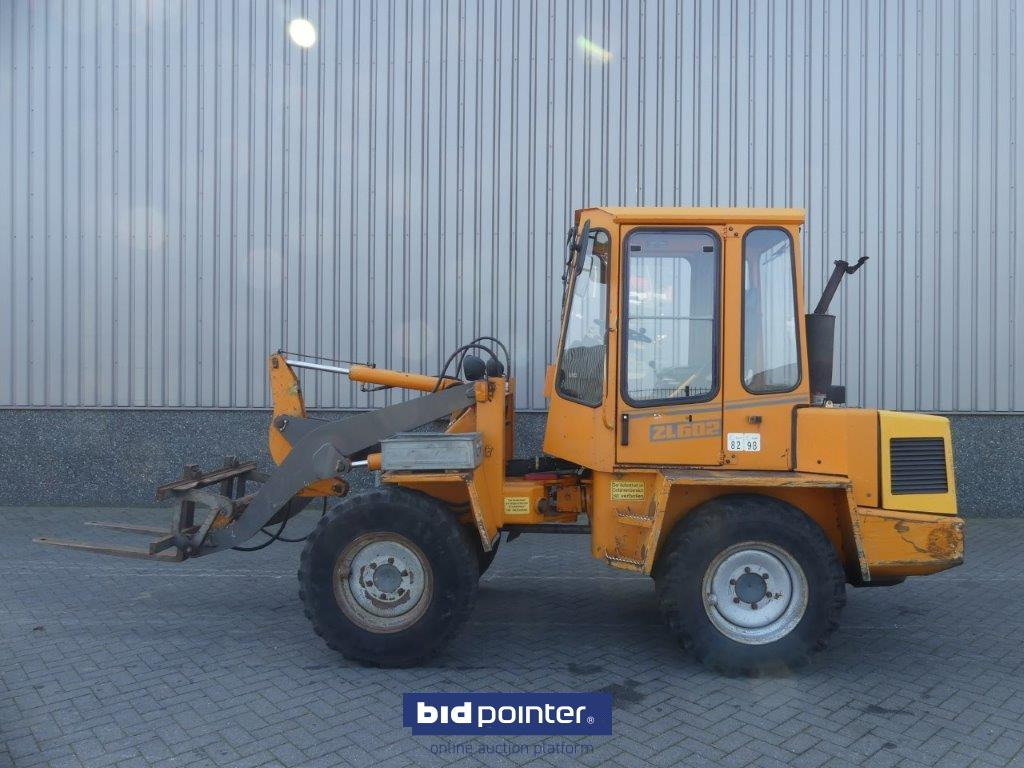 Zettelmeyer ZL 602 Year 1992 - Rataslaadur: pilt 3 Zettelmeyer ZL 602 Year 1992 - Rataslaadur: pilt 3