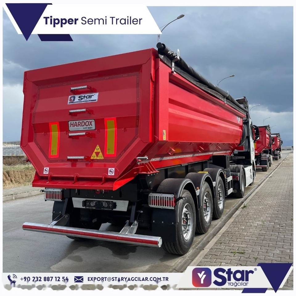 STAR YAGCILAR SY Tipper semi trailer - Kallur-poolhaagis: pilt 1 STAR YAGCILAR SY Tipper semi trailer - Kallur-poolhaagis: pilt 1