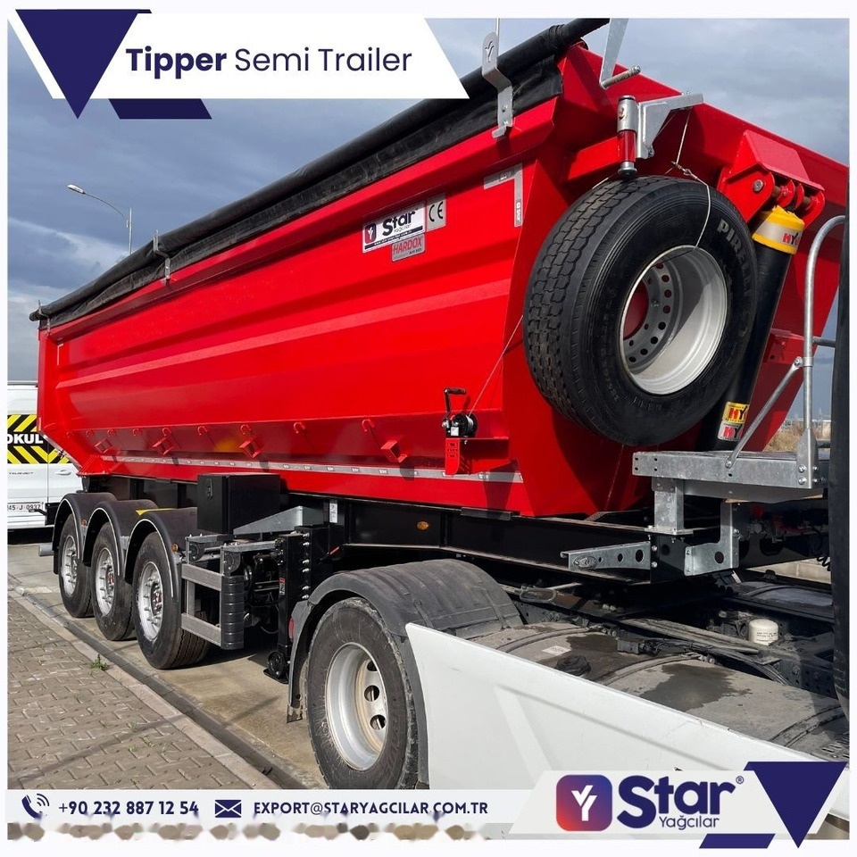 STAR YAGCILAR SY Tipper semi trailer - Kallur-poolhaagis: pilt 3 STAR YAGCILAR SY Tipper semi trailer - Kallur-poolhaagis: pilt 3