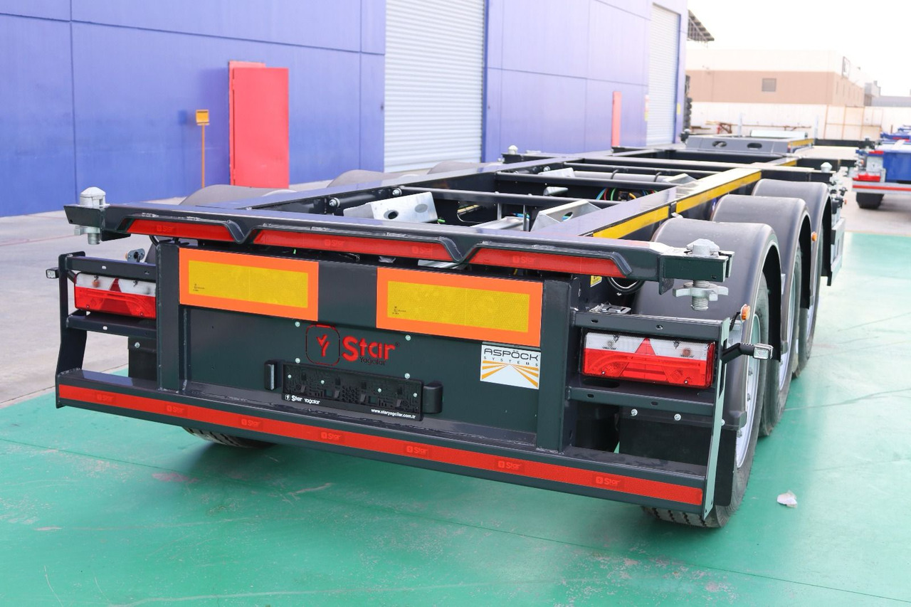 Star Yagcilar Telescopic container carrier - Konteinerveduk/ Tõstukiga poolhaagis: pilt 1 Star Yagcilar Telescopic container carrier - Konteinerveduk/ Tõstukiga poolhaagis: pilt 1