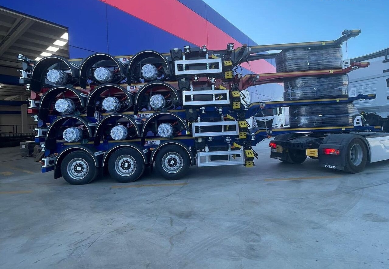 Star Yagcilar Telescopic container carrier - Konteinerveduk/ Tõstukiga poolhaagis: pilt 5 Star Yagcilar Telescopic container carrier - Konteinerveduk/ Tõstukiga poolhaagis: pilt 5