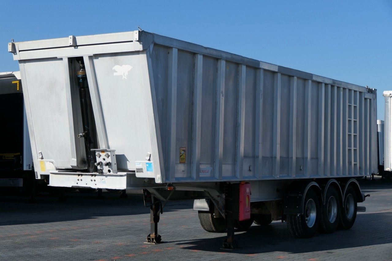 Benalu TIPPER 45 M3/WHOLE ALUMINIUM/5700 KG/FLAP-DOORS - Kallur-poolhaagis: pilt 2 Benalu TIPPER 45 M3/WHOLE ALUMINIUM/5700 KG/FLAP-DOORS - Kallur-poolhaagis: pilt 2