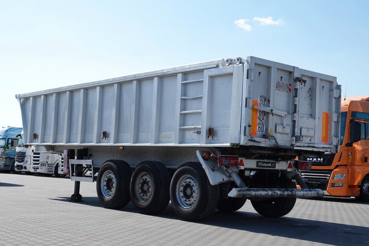 Benalu WYWROTKA / 25 m3 / ALUMINIOWA / SAF / SPROWADZ - Kallur-poolhaagis: pilt 3 Benalu WYWROTKA / 25 m3 / ALUMINIOWA / SAF / SPROWADZ - Kallur-poolhaagis: pilt 3