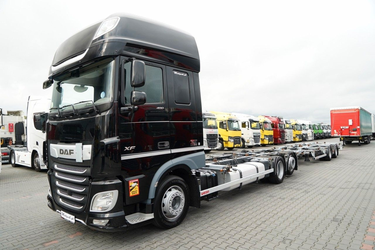 DAF XF 480 / BDF / 6X2 / ZESTAW TANDEM / SSC / I-PA - Konteinerveduk/ Tõstukiga veoauto: pilt 2 DAF XF 480 / BDF / 6X2 / ZESTAW TANDEM / SSC / I-PA - Konteinerveduk/ Tõstukiga veoauto: pilt 2