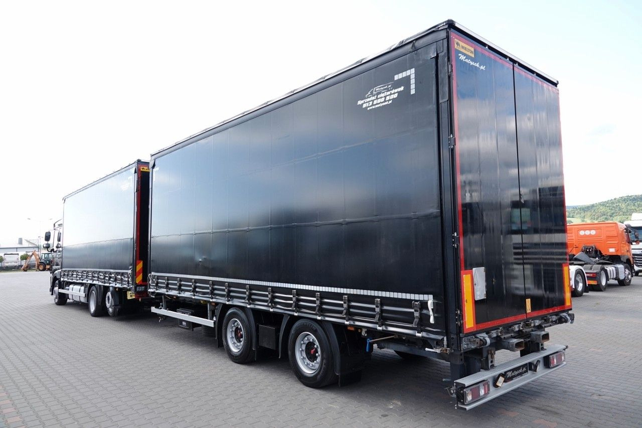 DAF XF 480 / ZESTAW TANDEM / 120 M3 / PRZEJAZDOWY / - Tent veoauto: pilt 2 DAF XF 480 / ZESTAW TANDEM / 120 M3 / PRZEJAZDOWY / - Tent veoauto: pilt 2