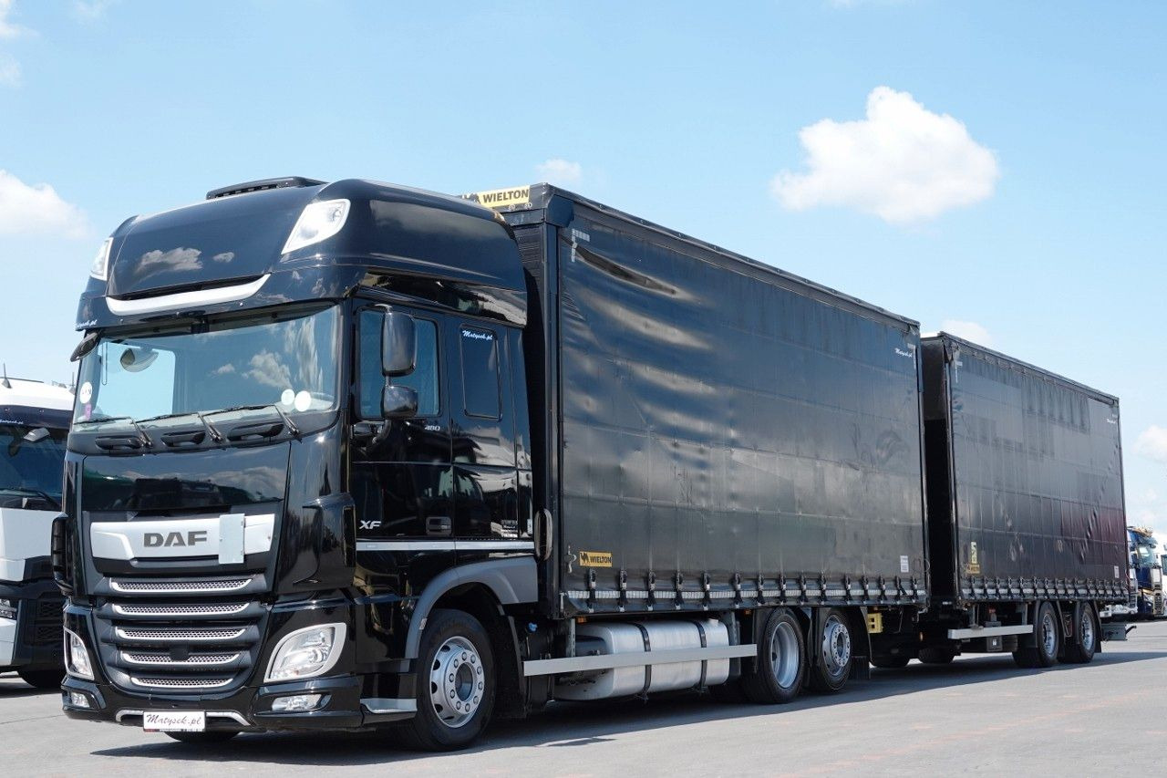 DAF XF 480 / ZESTAW TANDEM / 120 M3 / PRZEJAZDOWY / - Tent veoauto: pilt 4 DAF XF 480 / ZESTAW TANDEM / 120 M3 / PRZEJAZDOWY / - Tent veoauto: pilt 4