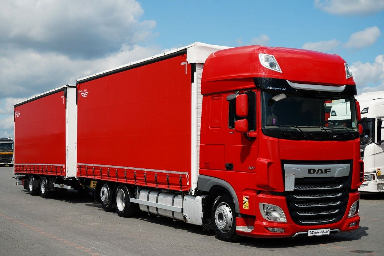 DAF XF 480 / ZESTAW TANDEM 120 M3 / PRZEJAZDOWY / WI - Tent veoauto: pilt 4 DAF XF 480 / ZESTAW TANDEM 120 M3 / PRZEJAZDOWY / WI - Tent veoauto: pilt 4
