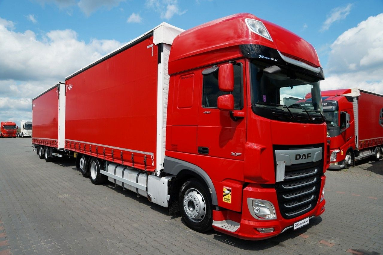DAF XF 480 / ZESTAW TANDEM 120 M3 / PRZEJAZDOWY / WI - Tent veoauto: pilt 5 DAF XF 480 / ZESTAW TANDEM 120 M3 / PRZEJAZDOWY / WI - Tent veoauto: pilt 5