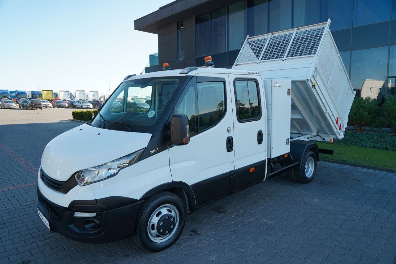 Iveco DAILY 35-140 / BRYGADOWKA / WYWROTKA / BLIŹNIAK - Tarbesõiduk kallur, Meeskonnaauto: pilt 2 Iveco DAILY 35-140 / BRYGADOWKA / WYWROTKA / BLIŹNIAK - Tarbesõiduk kallur, Meeskonnaauto: pilt 2