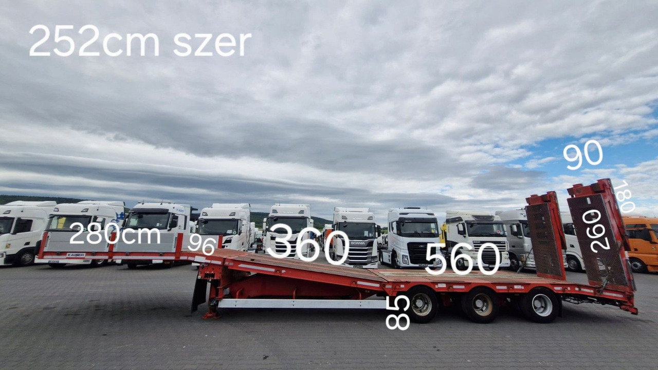 Kaiser S450 / NACZEPA LAWETA / NISKOPODWOZIE / PODEST H - Madal platvormpoolhaagis: pilt 2 Kaiser S450 / NACZEPA LAWETA / NISKOPODWOZIE / PODEST H - Madal platvormpoolhaagis: pilt 2