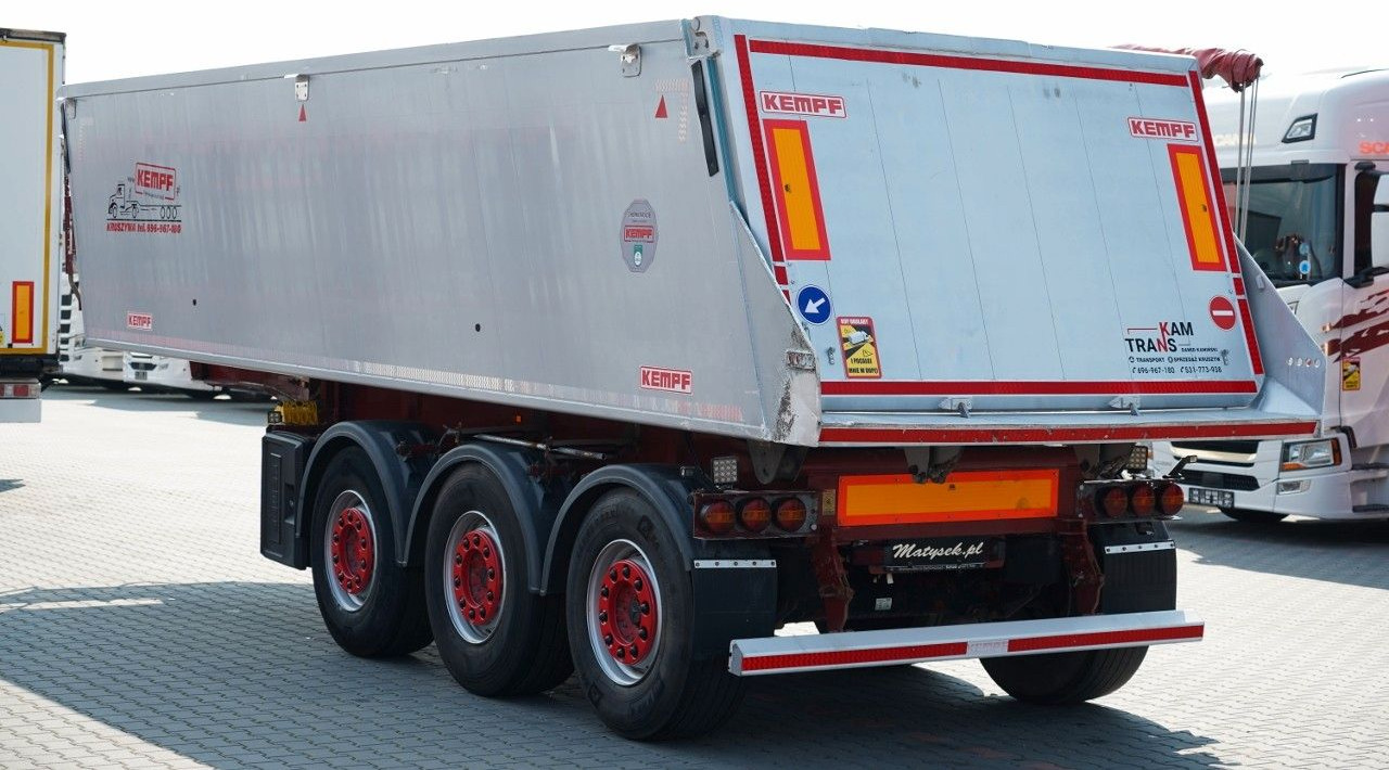 Kempf WYWROTKA / ALUMINIOWA / 25 m3 / OSIE MERCEDES / - Kallur-poolhaagis: pilt 4 Kempf WYWROTKA / ALUMINIOWA / 25 m3 / OSIE MERCEDES / - Kallur-poolhaagis: pilt 4