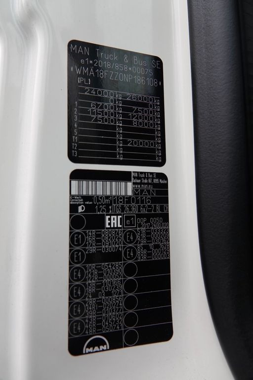 Külmutiga veoauto MAN TGS 26.360 / 6x2 / CHŁODNIA -8,2 M / SUPRA 850MT MAN TGS 26.360 / 6x2 / CHŁODNIA -8,2 M / SUPRA 850MT: pilt 16 Külmutiga veoauto MAN TGS 26.360 / 6x2 / CHŁODNIA -8,2 M / SUPRA 850MT MAN TGS 26.360 / 6x2 / CHŁODNIA -8,2 M / SUPRA 850MT: pilt 16