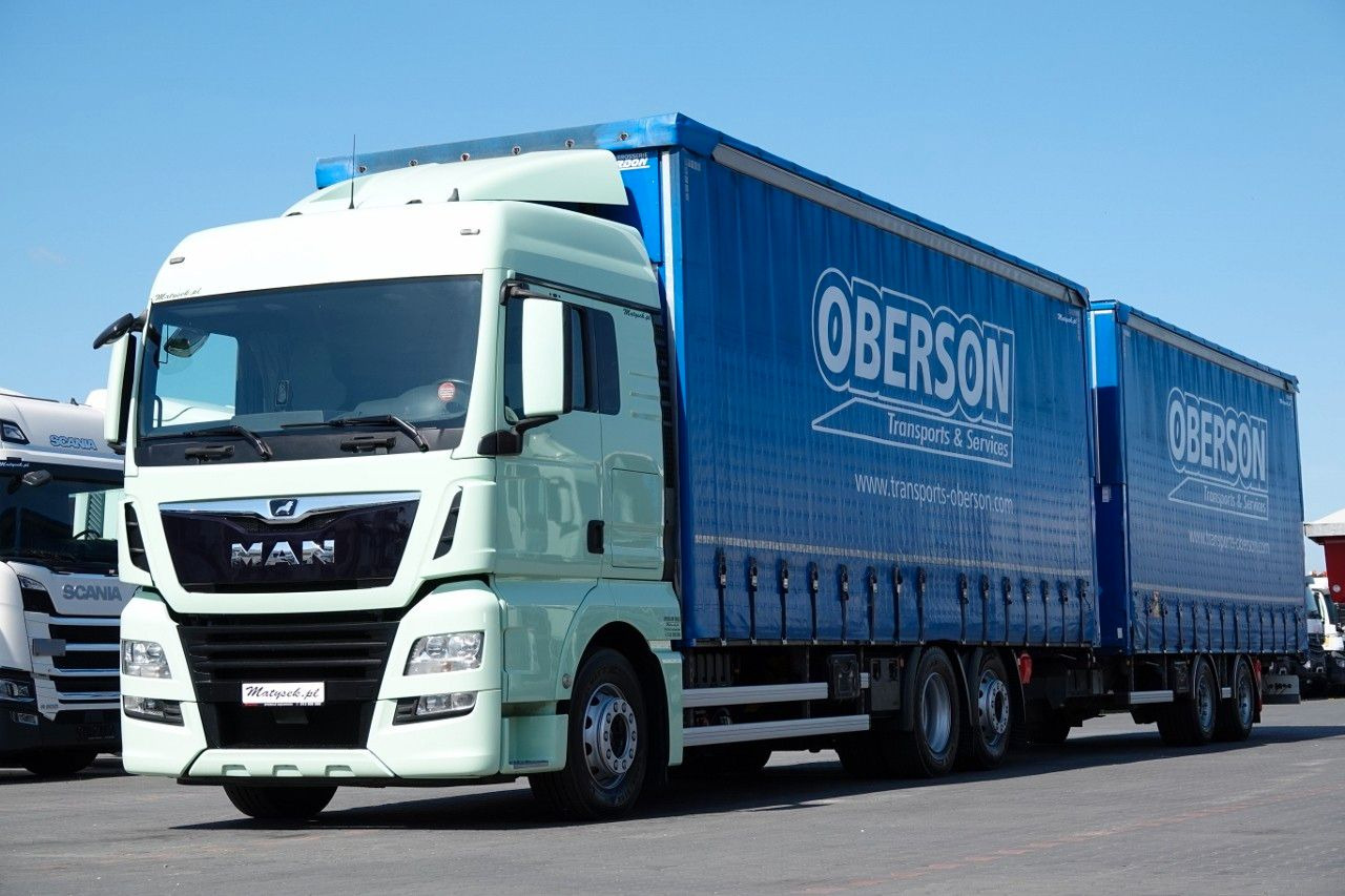 MAN TGX 26.460 / ZESTAW TANDEM PRZEJAZDOWY / 120 M3 - Tent veoauto: pilt 2 MAN TGX 26.460 / ZESTAW TANDEM PRZEJAZDOWY / 120 M3 - Tent veoauto: pilt 2