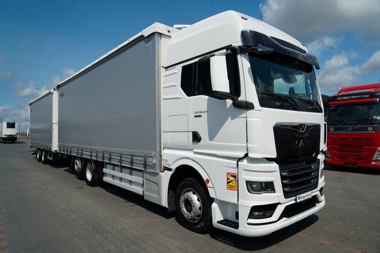 MAN TGX 26.470 / ZESTAW TANDEM 120 M3 / PRZEJAZDOWY - Tent veoauto: pilt 5 MAN TGX 26.470 / ZESTAW TANDEM 120 M3 / PRZEJAZDOWY - Tent veoauto: pilt 5