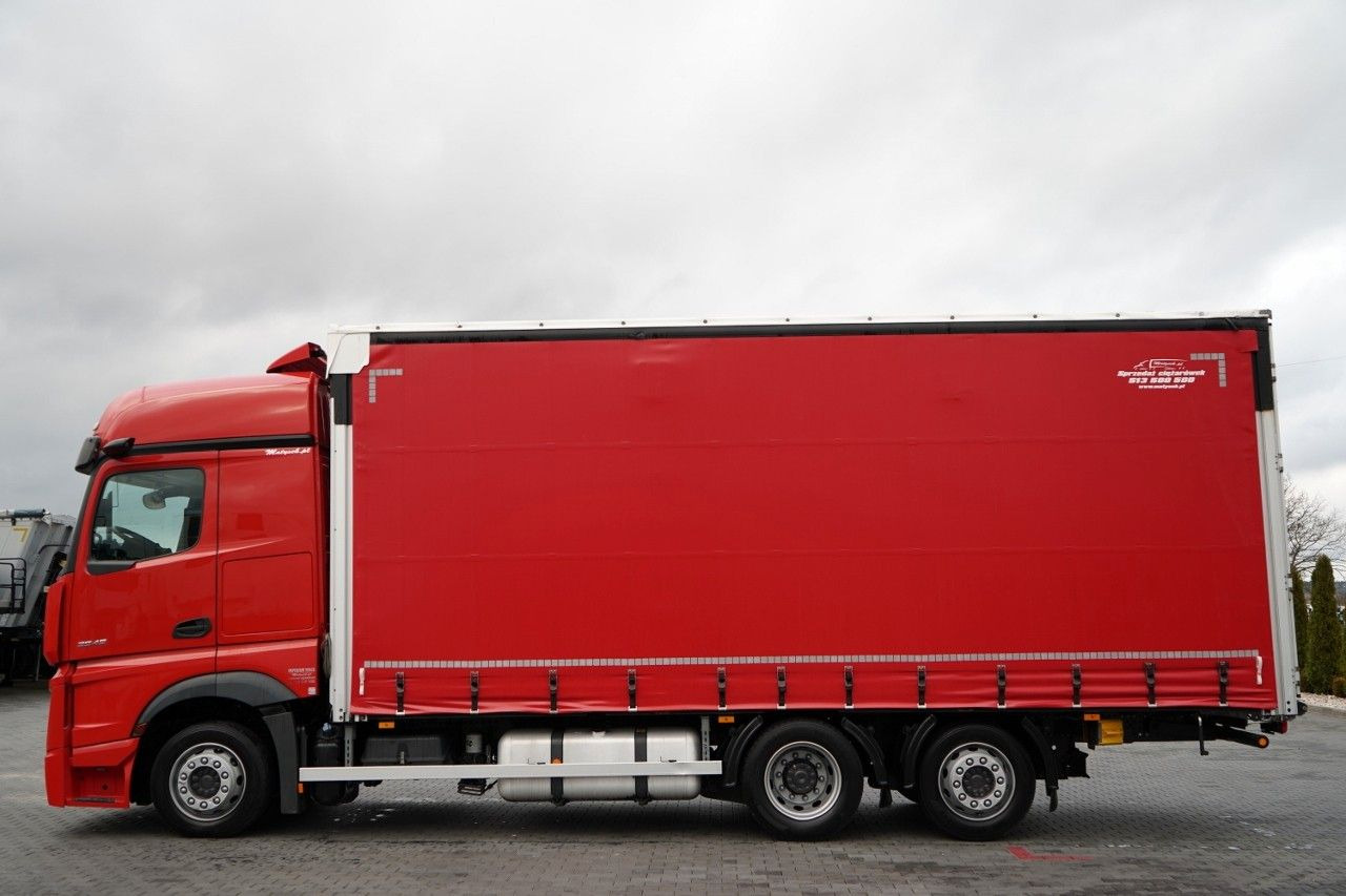 Mercedes-Benz ACTROS / 2545 / SOLÓWKA / 6x2 / I-PARK COOL / - Tent veoauto: pilt 2 Mercedes-Benz ACTROS / 2545 / SOLÓWKA / 6x2 / I-PARK COOL / - Tent veoauto: pilt 2