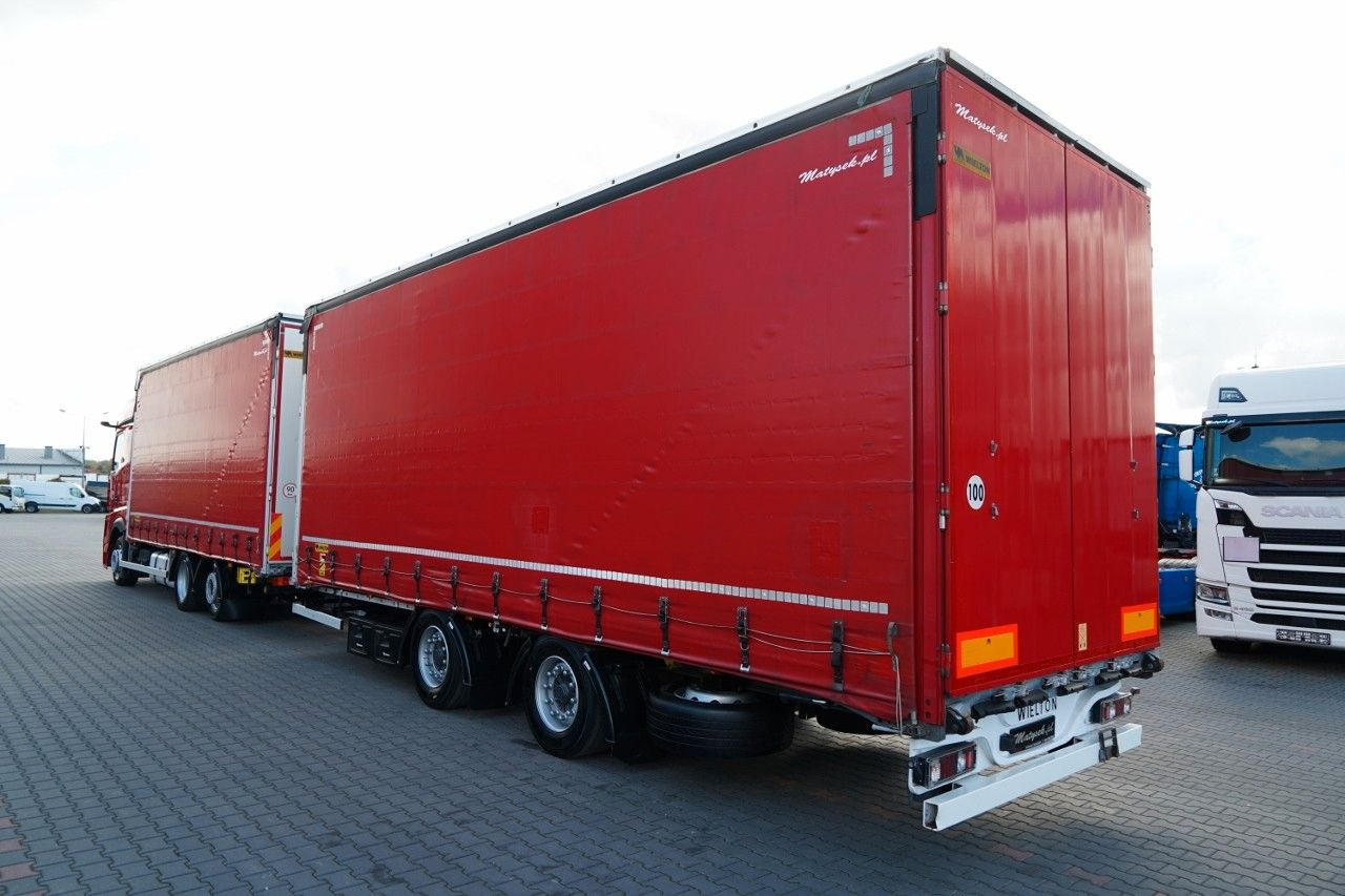 Mercedes-Benz ACTROS 2545 / ZESTAW TANDEM 120 M3 / PRZEJAZDOW - Tent veoauto: pilt 3 Mercedes-Benz ACTROS 2545 / ZESTAW TANDEM 120 M3 / PRZEJAZDOW - Tent veoauto: pilt 3