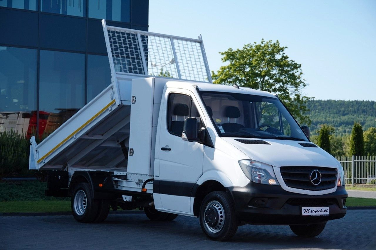 Mercedes-Benz SPRINTER / WYWROTKA - 3M / BLIŹNIAK / MANUAL / 2 - Tarbesõiduk kallur: pilt 1 Mercedes-Benz SPRINTER / WYWROTKA - 3M / BLIŹNIAK / MANUAL / 2 - Tarbesõiduk kallur: pilt 1