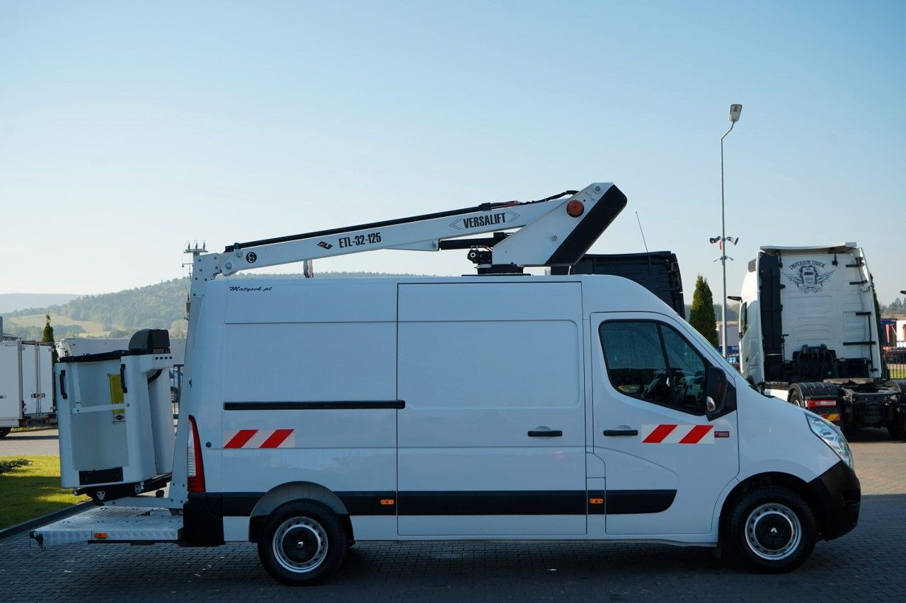 Veoautolt tõusev platvorm Renault MASTER / PODNOŚNIK KOSZOWY - 10.5 m / BLASZAK +: pilt 14