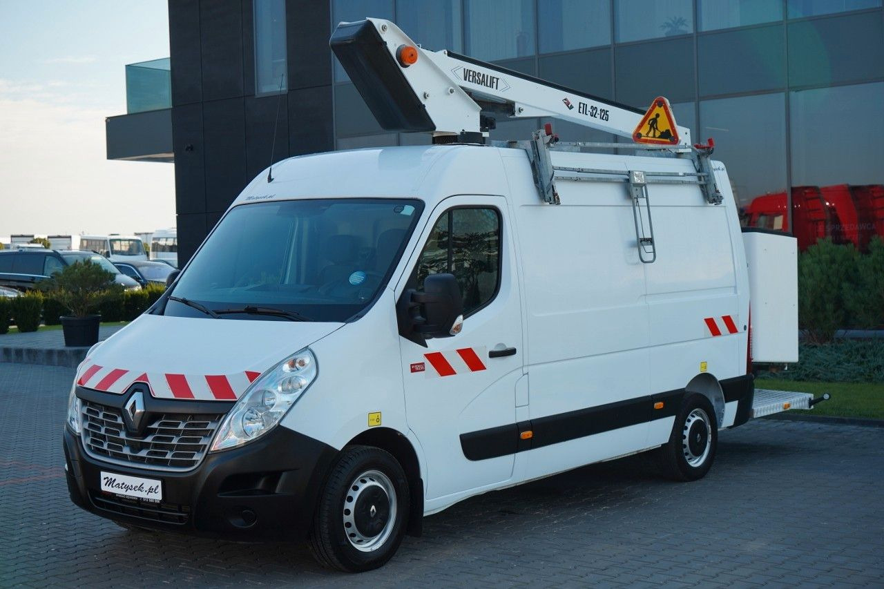 Veoautolt tõusev platvorm Renault MASTER / PODNOŚNIK KOSZOWY - 10.5 m / BLASZAK +: pilt 10