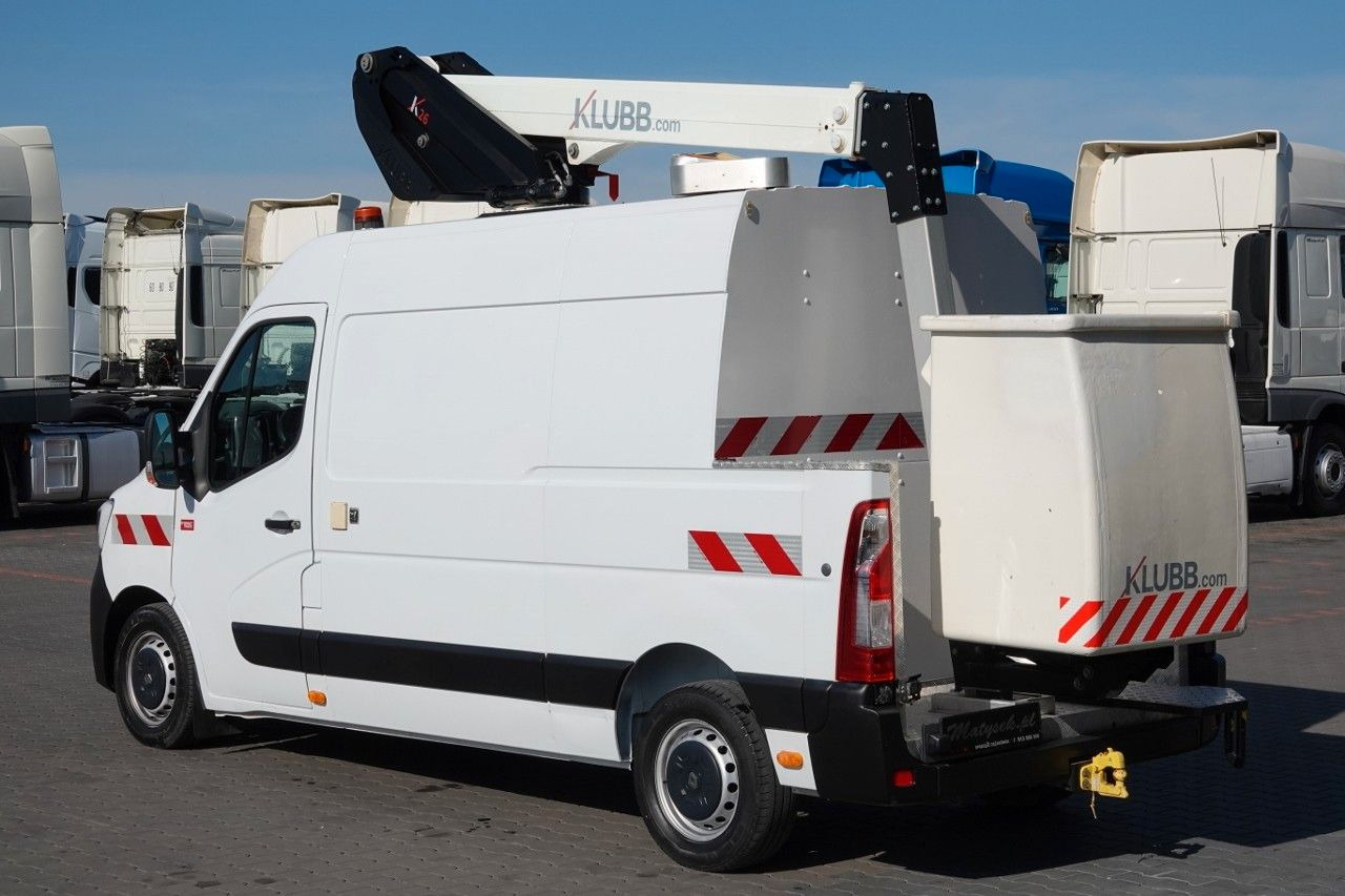 Uus Veoautolt tõusev platvorm Renault MASTER / PODNOŚNIK KOSZOWY - 10 metrów / 2021 /: pilt 9