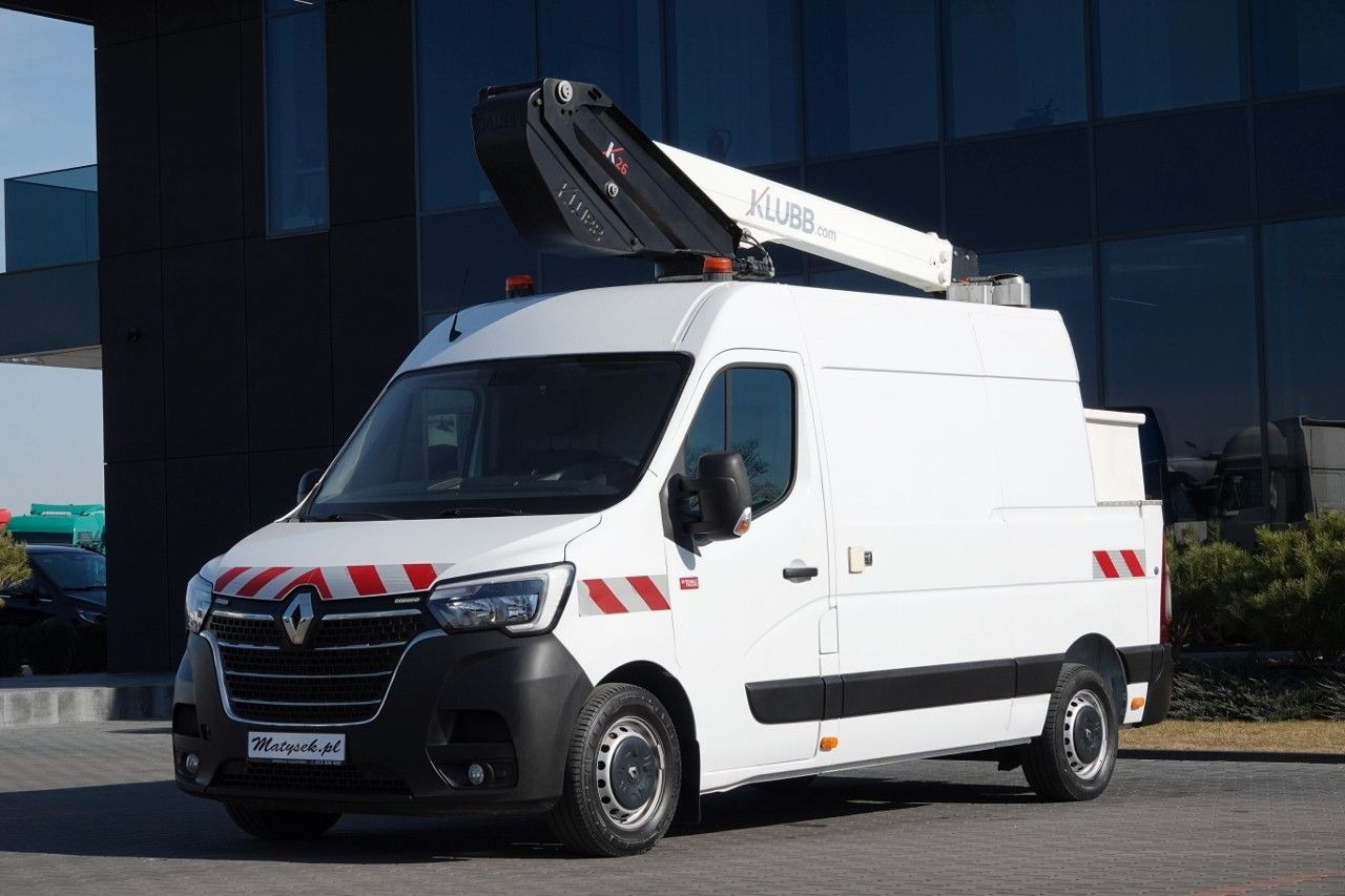 Uus Veoautolt tõusev platvorm Renault MASTER / PODNOŚNIK KOSZOWY - 10 metrów / 2021 /: pilt 8