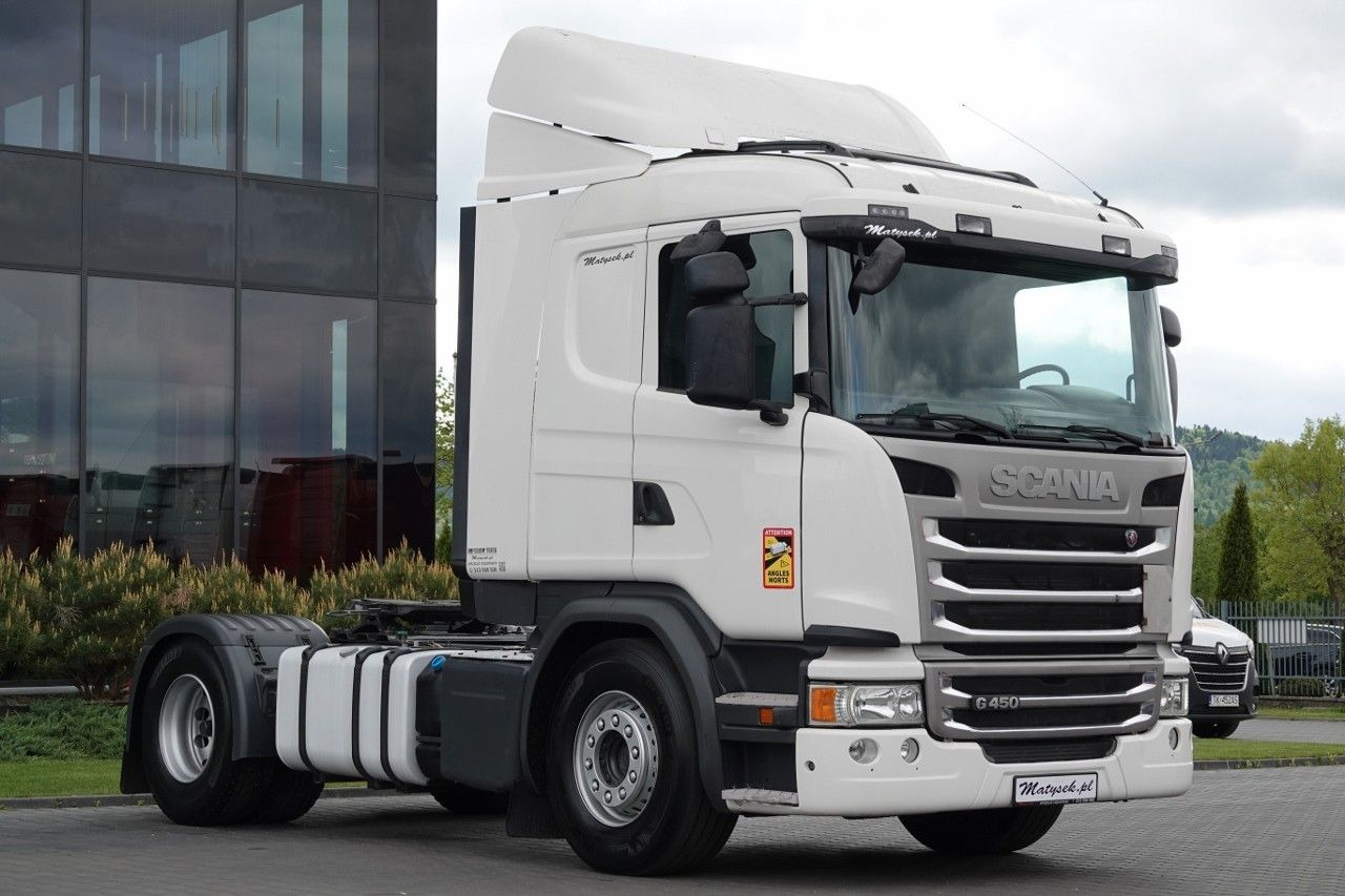 Scania G 450 / RETARDER / NISKA KABINA / SPROWADZONA - Sadulveok: pilt 1 Scania G 450 / RETARDER / NISKA KABINA / SPROWADZONA - Sadulveok: pilt 1