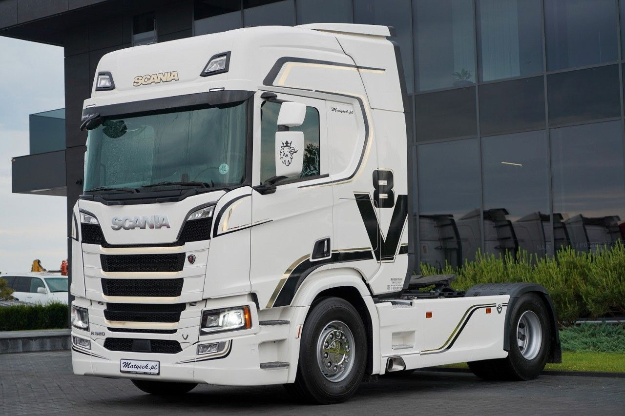 Scania R 520 / V8 / HYDRAULIKA / RETARDER / I-PARK COOL - Sadulveok: pilt 1 Scania R 520 / V8 / HYDRAULIKA / RETARDER / I-PARK COOL - Sadulveok: pilt 1