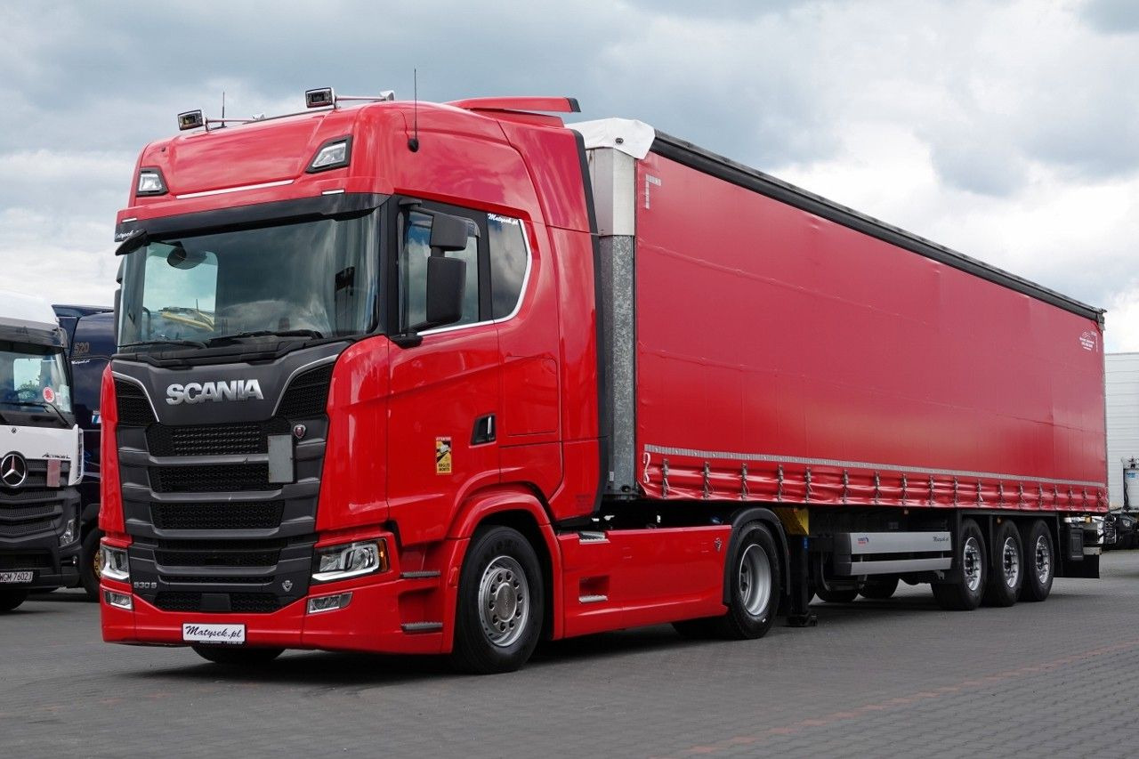 Scania S 530 / V8 / RETARDER / NAVI / ZESTAW / FIRANKA - Sadulveok: pilt 1 Scania S 530 / V8 / RETARDER / NAVI / ZESTAW / FIRANKA - Sadulveok: pilt 1