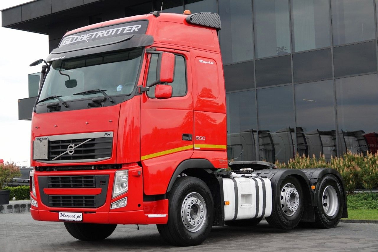Volvo FH 500 / PUSHER / 3 Osiowy ciągnik siodłowy / P - Sadulveok: pilt 1 Volvo FH 500 / PUSHER / 3 Osiowy ciągnik siodłowy / P - Sadulveok: pilt 1