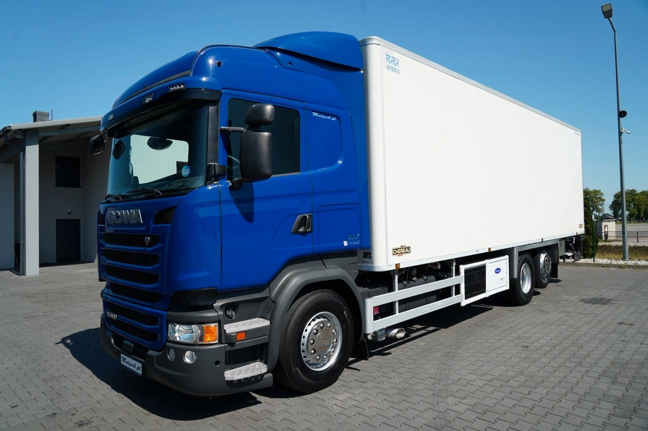 Scania R 410 / 6X2 / CHŁODNIA / SOLÓWKA / Agregat CARRI - Külmutiga veoauto: pilt 5 Scania R 410 / 6X2 / CHŁODNIA / SOLÓWKA / Agregat CARRI - Külmutiga veoauto: pilt 5