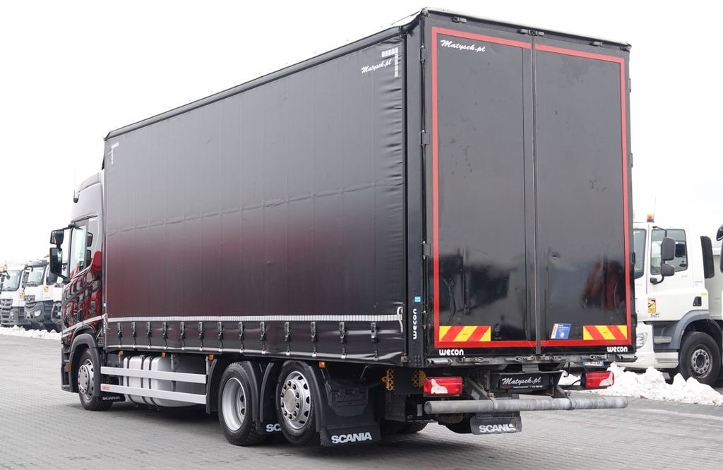 Scania R 410 / 6x2 / FIRANKA - 7,8 m / SOLÓWKA / PODNOS - Tent veoauto: pilt 2 Scania R 410 / 6x2 / FIRANKA - 7,8 m / SOLÓWKA / PODNOS - Tent veoauto: pilt 2