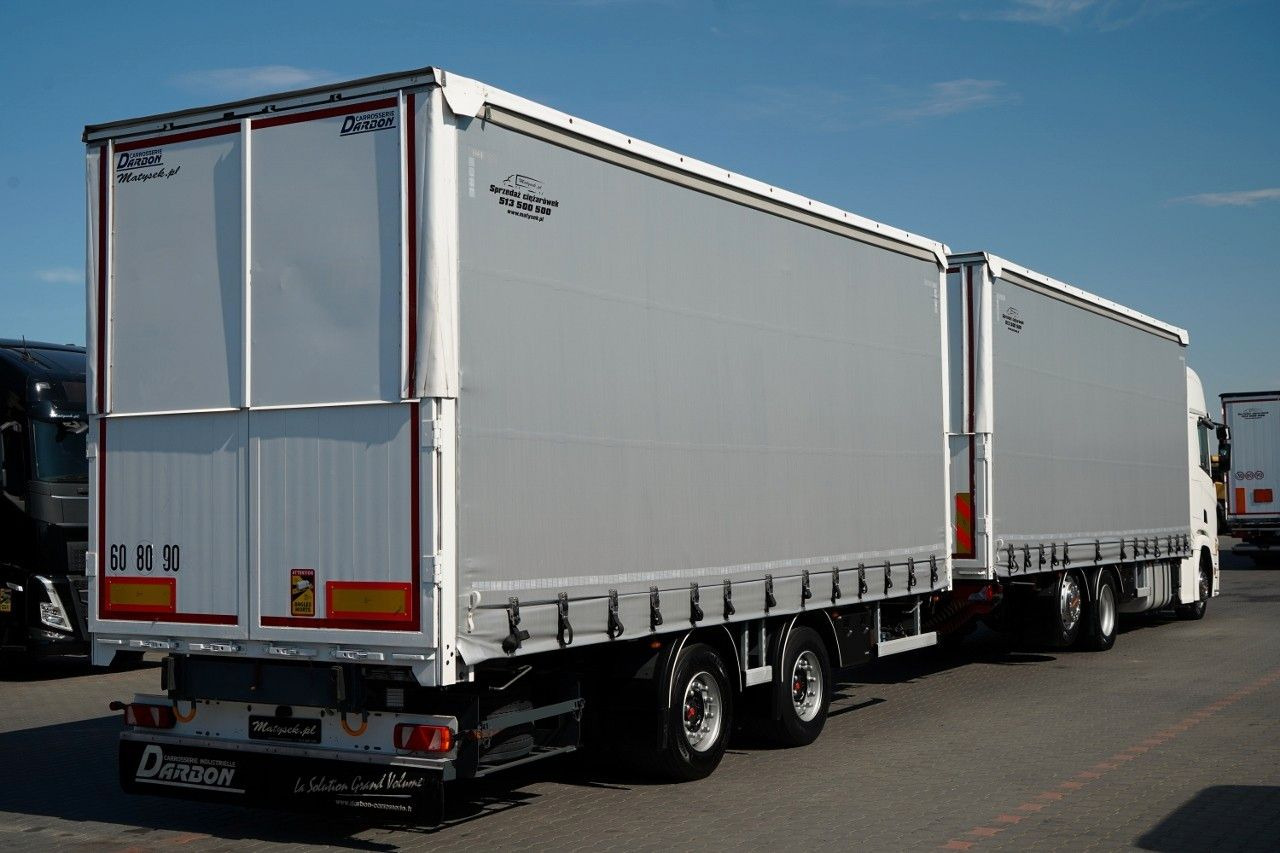 Scania R 450 / ZESTAW TANDEM 120 M3 / PRZEJAZDOWY / OŚ - Tent veoauto: pilt 4 Scania R 450 / ZESTAW TANDEM 120 M3 / PRZEJAZDOWY / OŚ - Tent veoauto: pilt 4