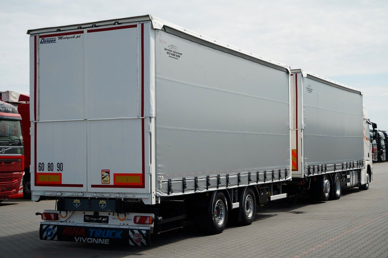 Scania R 450 / ZESTAW TANDEM 120 M3 / PRZEJAZDOWY / OŚ - Tent veoauto: pilt 3 Scania R 450 / ZESTAW TANDEM 120 M3 / PRZEJAZDOWY / OŚ - Tent veoauto: pilt 3