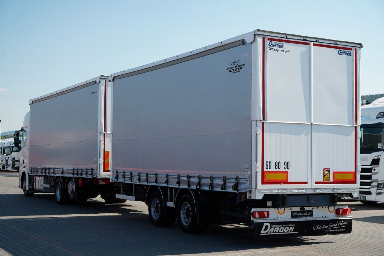 Scania R 450 / ZESTAW TANDEM 120 M3 / PRZEJAZDOWY / OŚ - Tent veoauto: pilt 3 Scania R 450 / ZESTAW TANDEM 120 M3 / PRZEJAZDOWY / OŚ - Tent veoauto: pilt 3