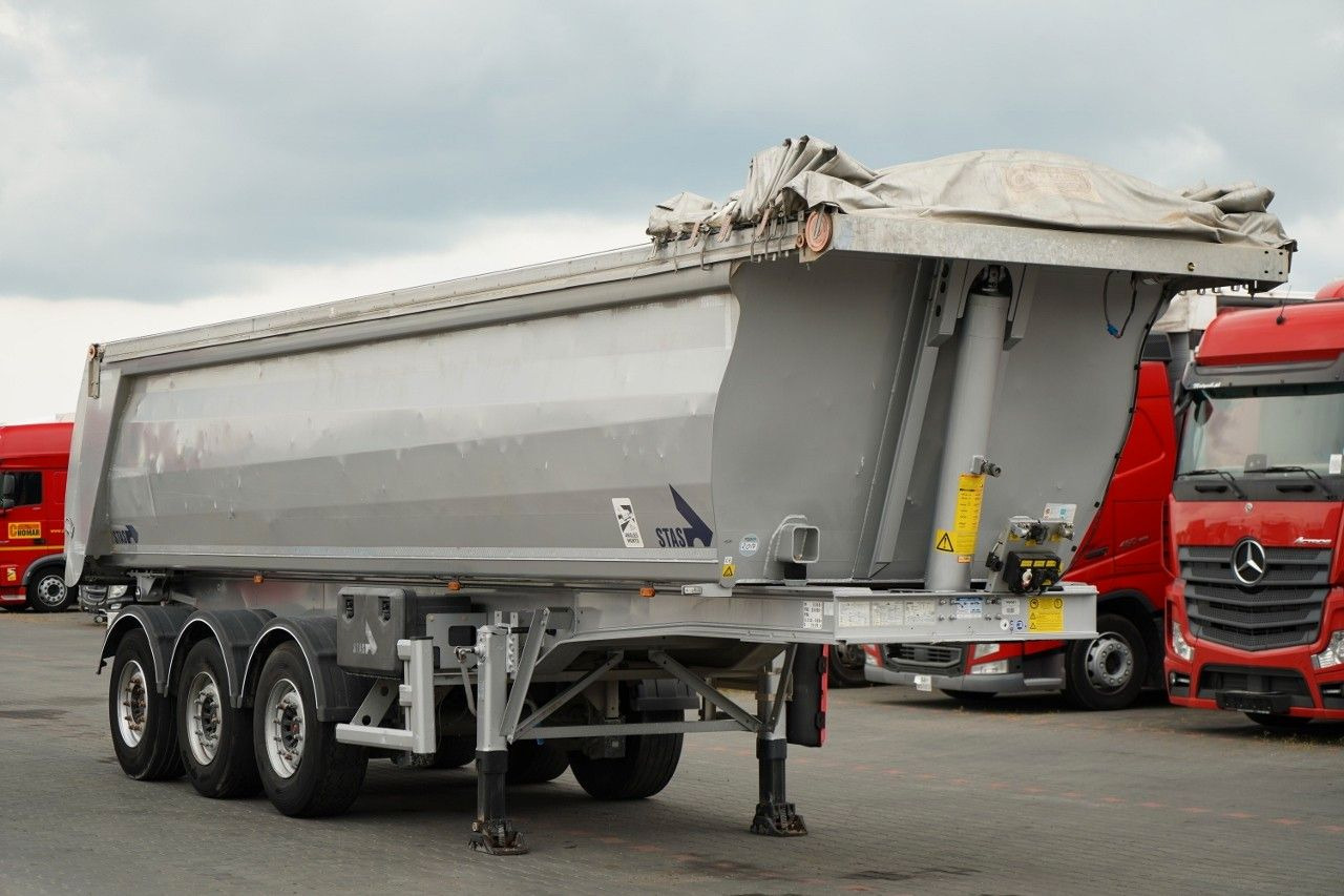 Stas WYWROTKA / 26m3 / ALUMINIOWA / OŚ PONOSZONA / S - Kallur-poolhaagis: pilt 1 Stas WYWROTKA / 26m3 / ALUMINIOWA / OŚ PONOSZONA / S - Kallur-poolhaagis: pilt 1