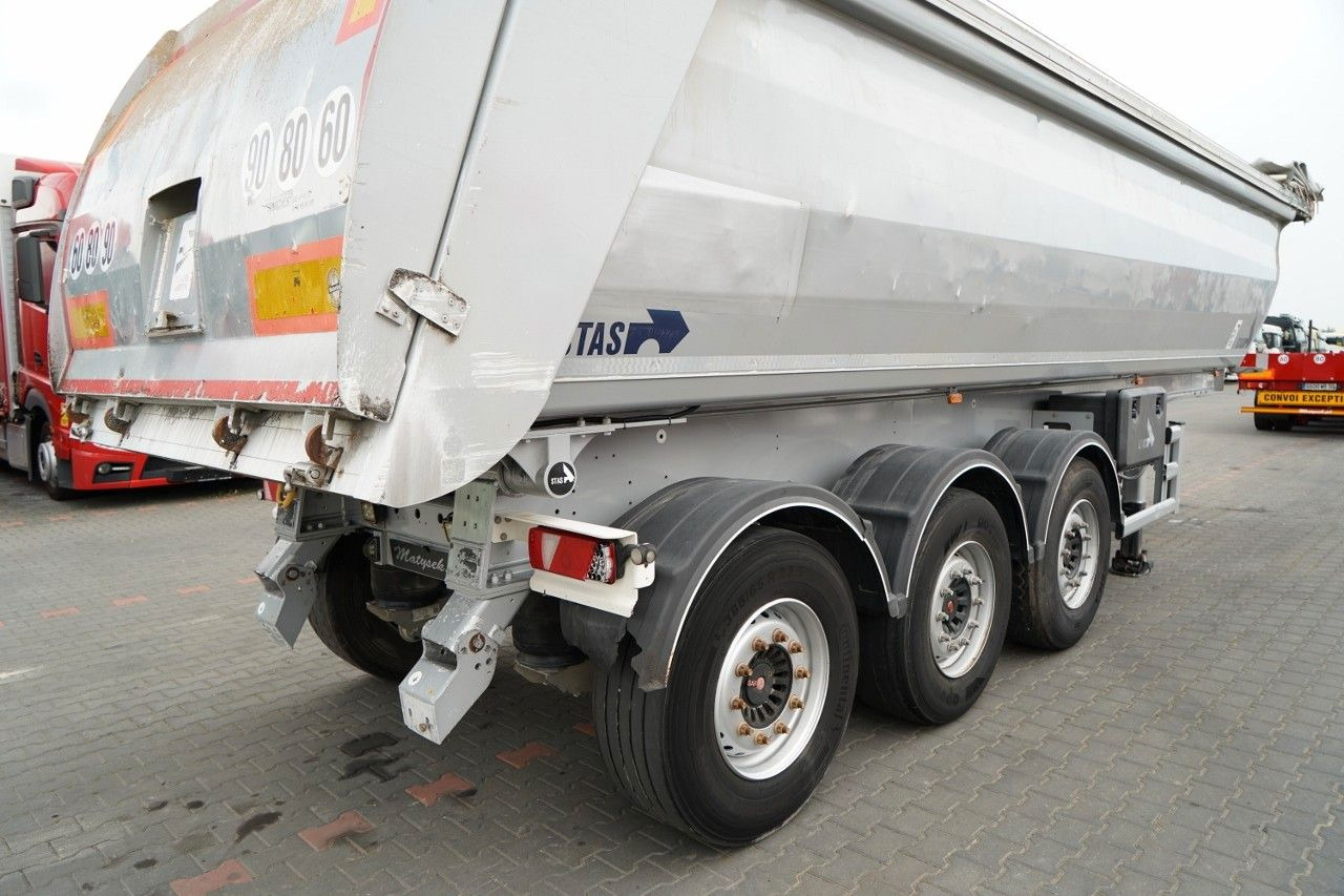 Kallur-poolhaagis Stas WYWROTKA / 26m3 / ALUMINIOWA / OŚ PONOSZONA / S: pilt 9