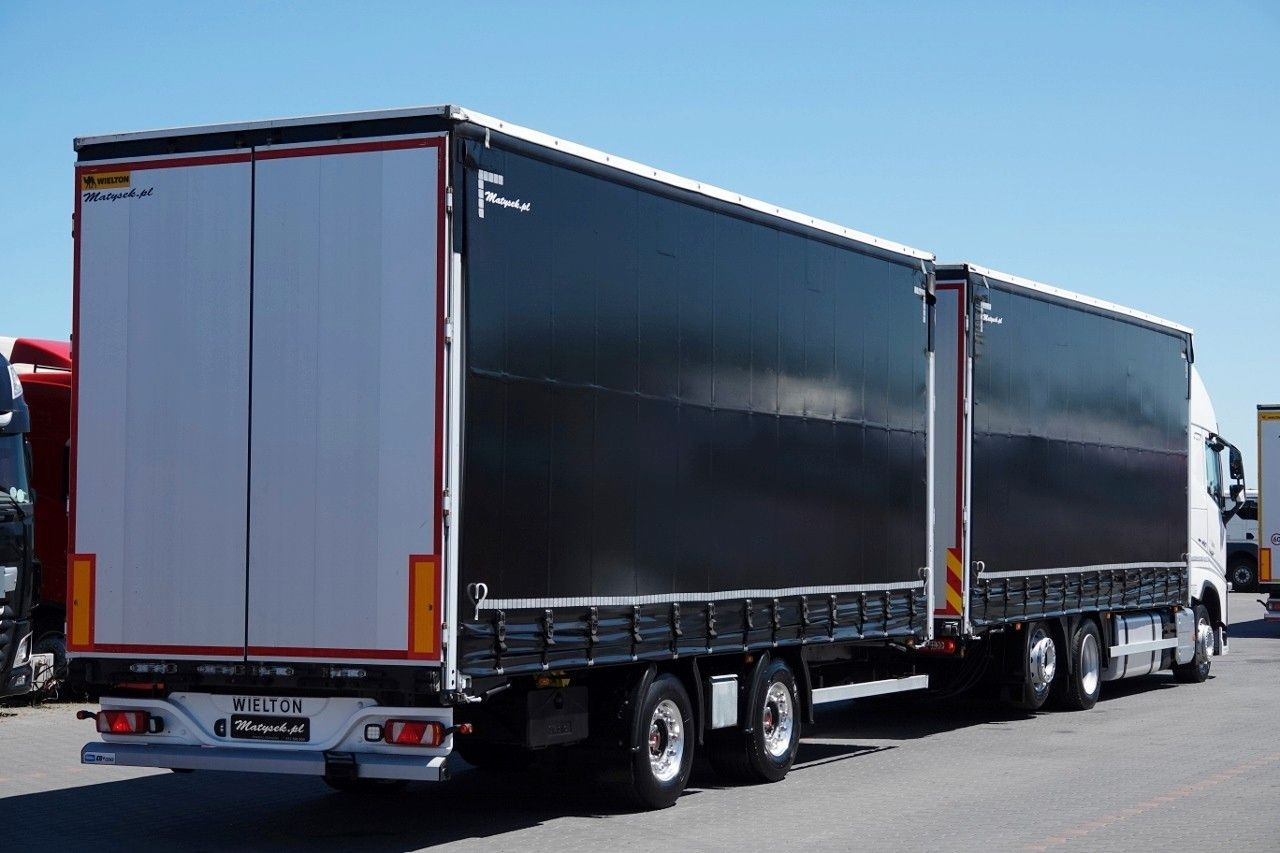 Volvo FH 460 / ZESTAW TANDEM / 120 M3 / FULL AIRMATIC - Tent veoauto: pilt 4 Volvo FH 460 / ZESTAW TANDEM / 120 M3 / FULL AIRMATIC - Tent veoauto: pilt 4