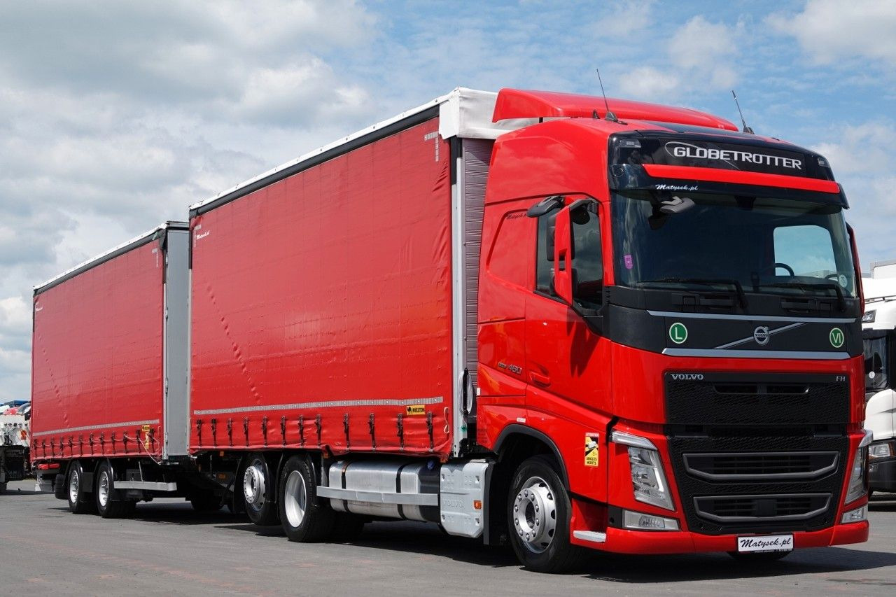 Volvo FH 460 / ZESTAW TANDEM 120 M3 / I-PARK COOL - Tent veoauto: pilt 1 Volvo FH 460 / ZESTAW TANDEM 120 M3 / I-PARK COOL - Tent veoauto: pilt 1