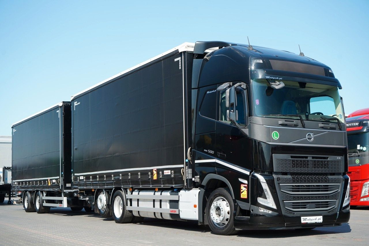 Volvo FH 500 / I-SAVE / XL / ZESTAW TANDEM PRZEJAZDOWY - Tent veoauto: pilt 1 Volvo FH 500 / I-SAVE / XL / ZESTAW TANDEM PRZEJAZDOWY - Tent veoauto: pilt 1